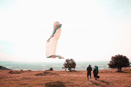 leisure activities man standing on grass field human
